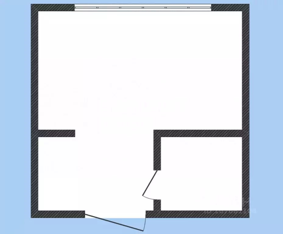 1-к кв. Липецкая область, Липецк ул. Жуковского, 13 (12.5 м) - Фото 2