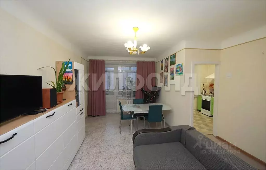 2-к кв. Новосибирская область, Новосибирск ул. Блюхера, 28 (40.1 м) - Фото 1