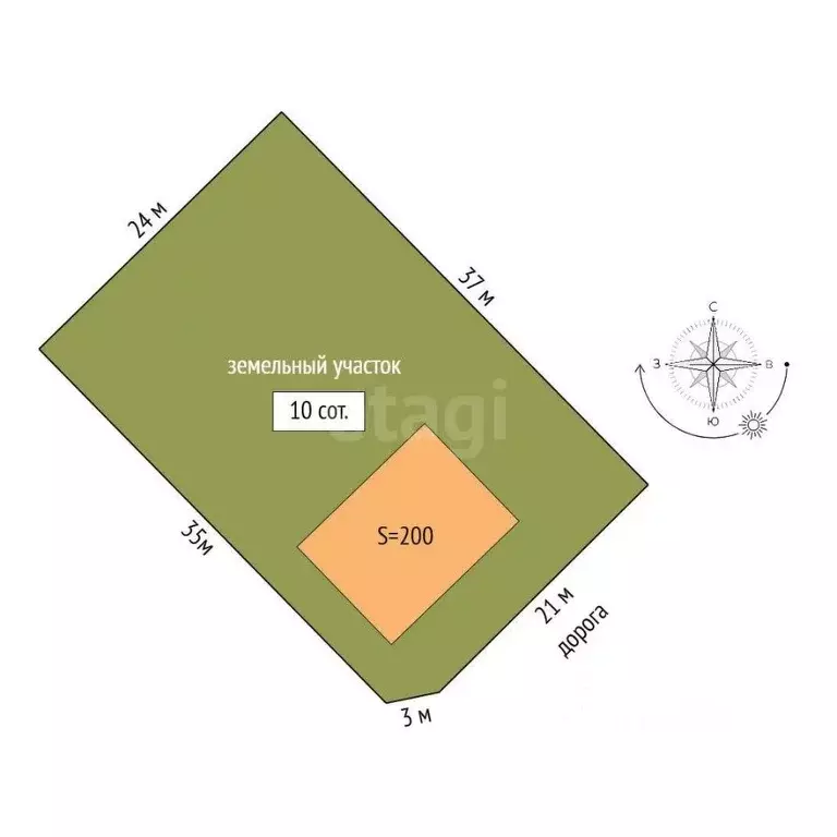 Дом в Челябинская область, Сосновский муниципальный округ, с. ... - Фото 2