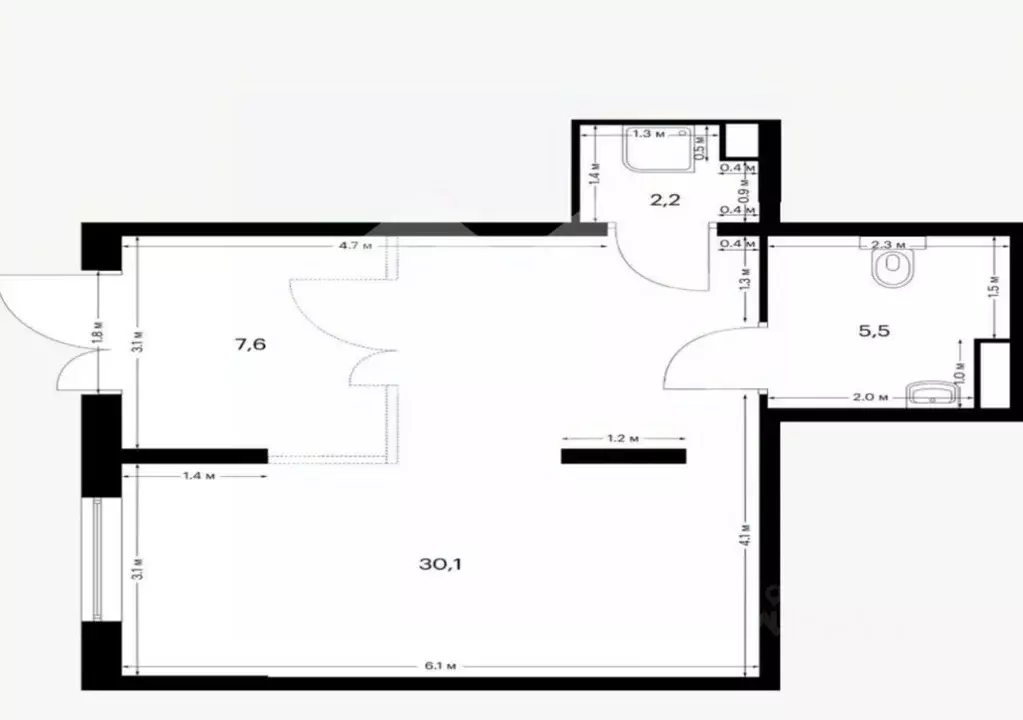 Помещение свободного назначения в Московская область, Красногорск ... - Фото 2