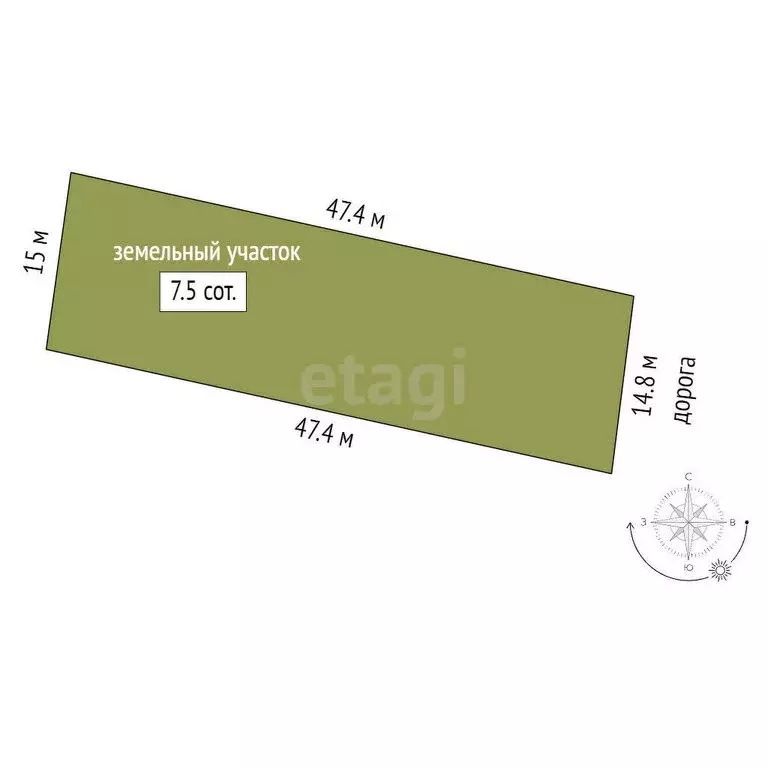 Участок в Заводоуковск, СОТ Колос (7.5 м) - Фото 1