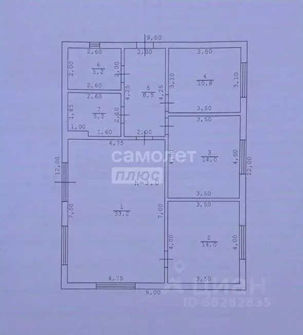 Дом в Краснодарский край, Динская ст-ца пл. Фонтанная (96 м) - Фото 2