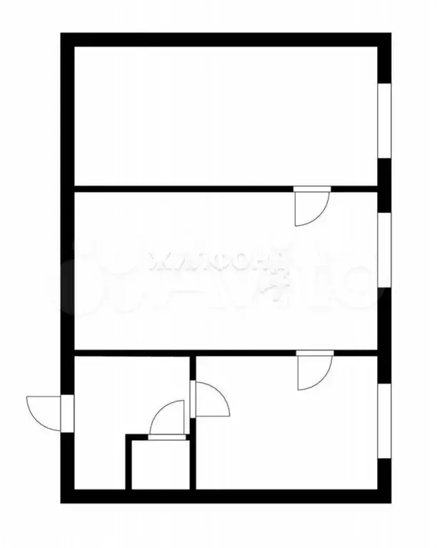 2-к. квартира, 79 м, 1/2 эт. - Фото 0