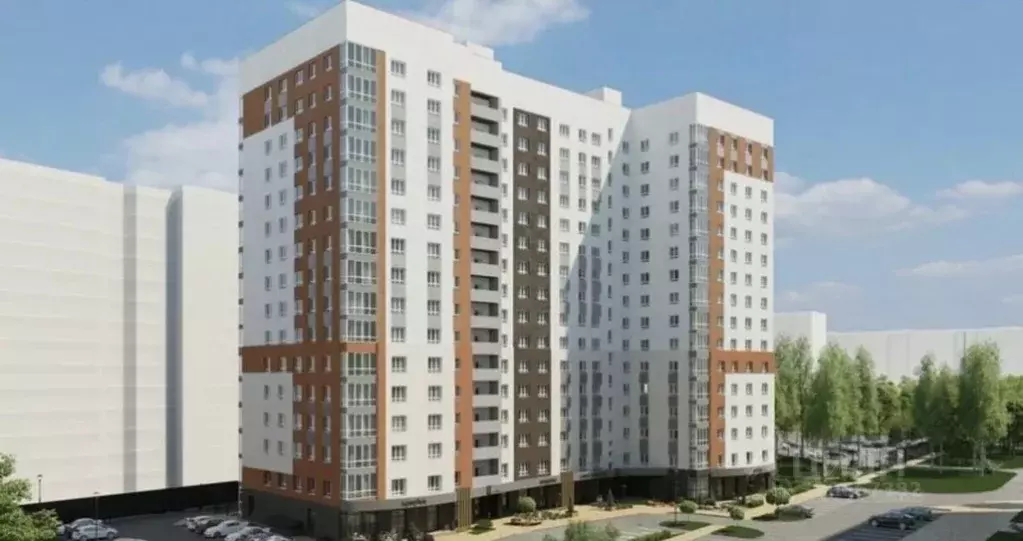 1-к кв. Брянская область, Брянск Степная ул., уч2Б (44.45 м) - Фото 1