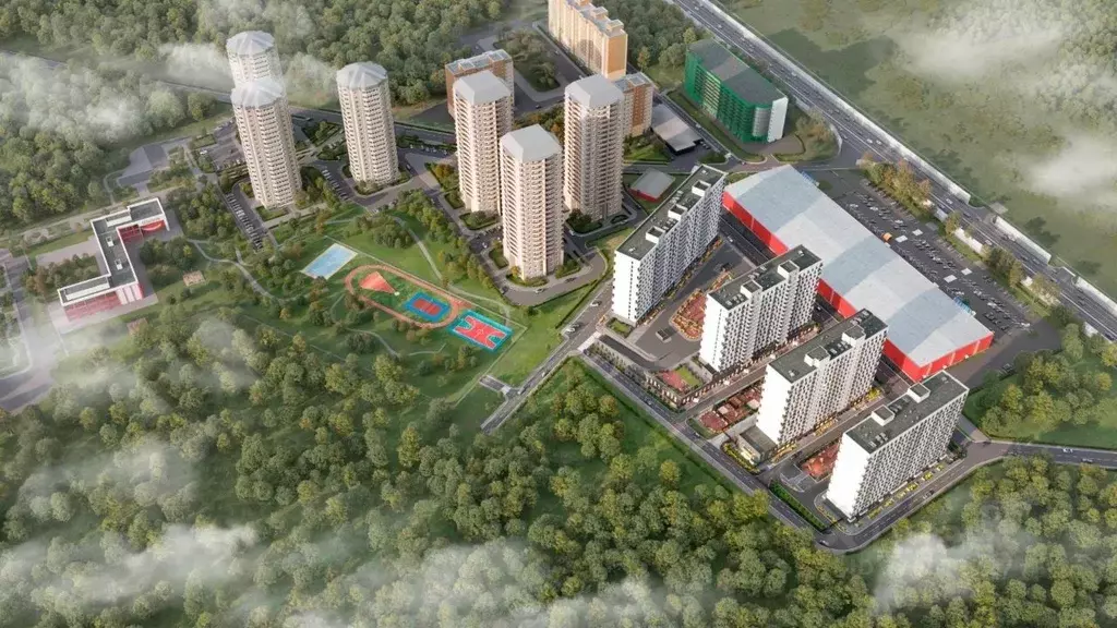 1-к кв. Московская область, Балашиха ул. Твардовского, вл36к3 (48.6 м) - Фото 0