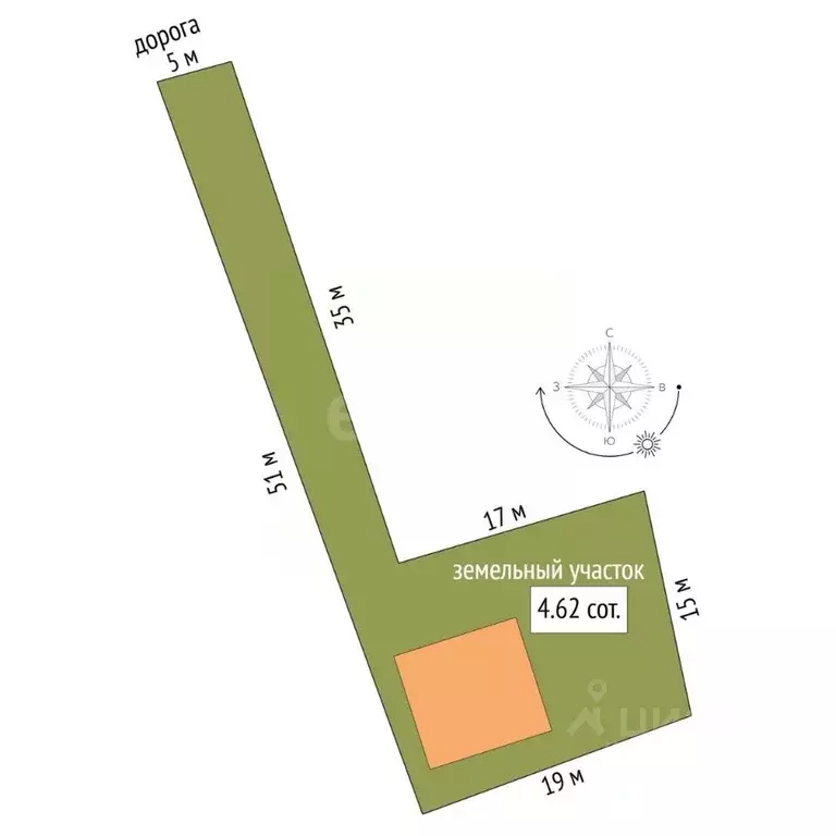 Дом в Алтайский край, Барнаул ул. Кутузова, 89 (45 м) - Фото 2