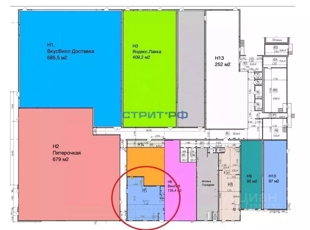 Помещение свободного назначения в Москва Лобненская ул., 14 (98 м) - Фото 2