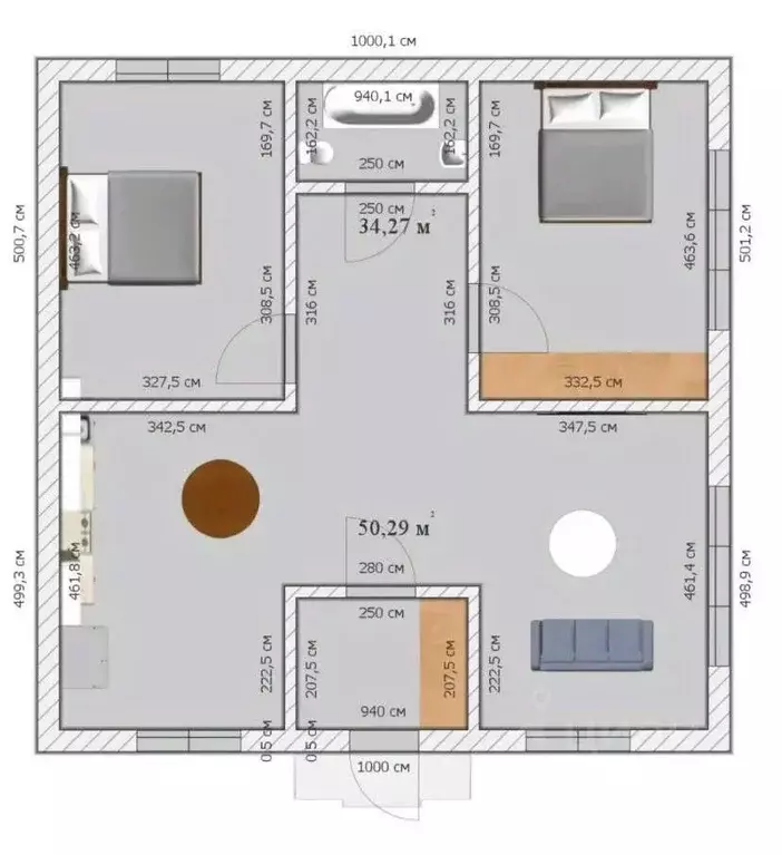Дом в Амурская область, Благовещенск 5-я Стройка мкр, пер. 2-й ... - Фото 2