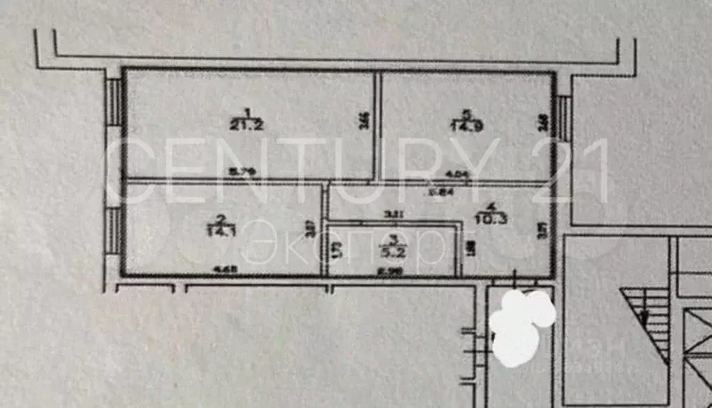 2-к кв. Калининградская область, Калининград Орудийная ул., 32Б (65.7 ... - Фото 2