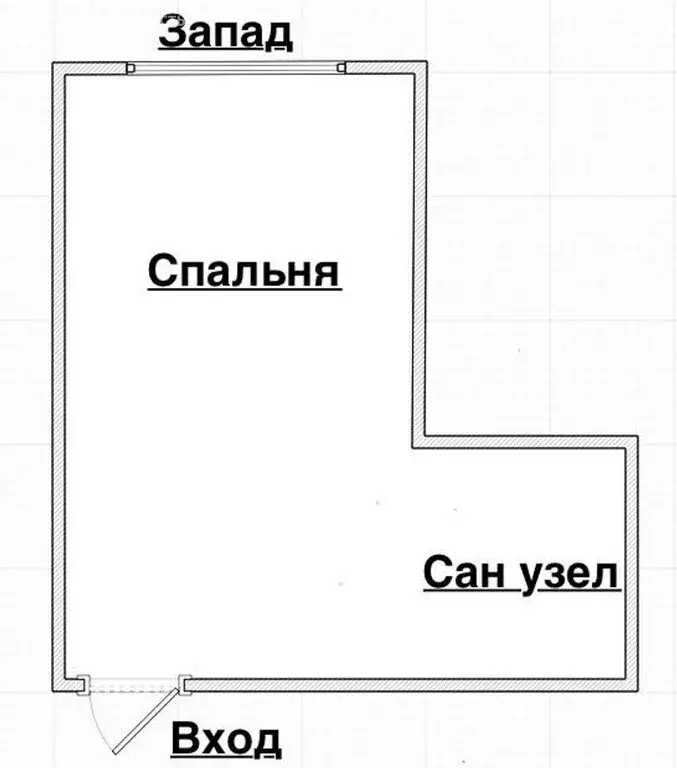 Квартира-студия: Владивосток, Харьковская улица, 1к2 (30.1 м) - Фото 1