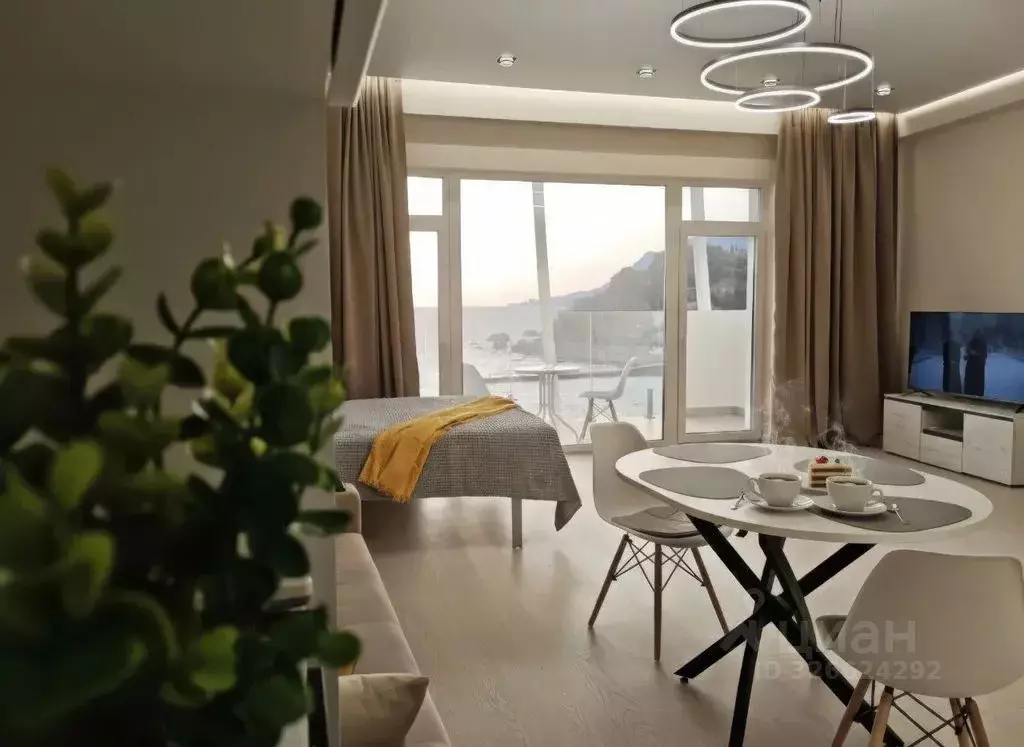 1-к кв. Крым, Ялта муниципальный округ, Береговое пгт ул. Кипарисная, ... - Фото 2