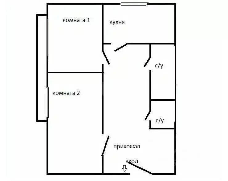 2-к кв. Тульская область, Тула ул. Льва Толстого, 117 (79.0 м) - Фото 2