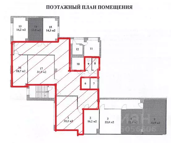 Офис в Москва Волгоградский просп., 4А (107 м) - Фото 1