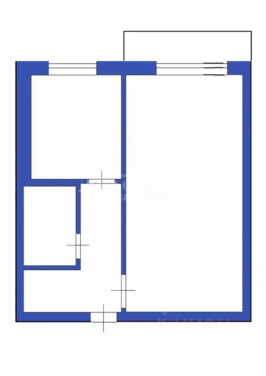 1-к кв. Кемеровская область, Ленинск-Кузнецкий просп. Текстильщиков, ... - Фото 1
