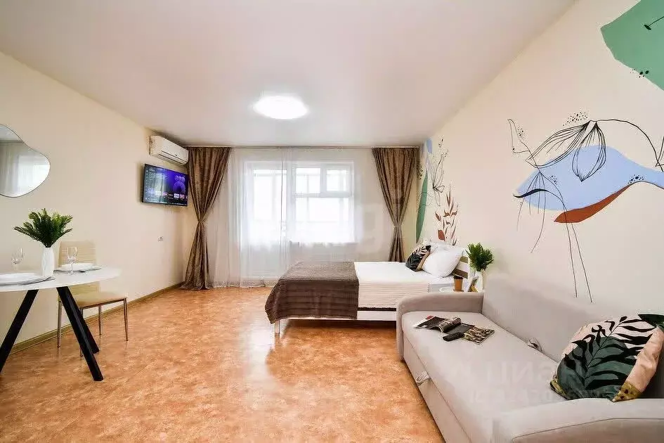 Студия Красноярский край, Красноярск ул. Алексеева, 3 (39.0 м) - Фото 2