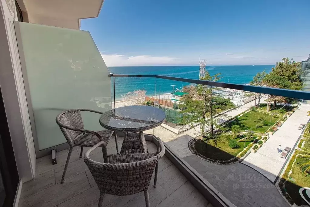 Студия Краснодарский край, Сочи Лучезарная ул., 1А (25.7 м) - Фото 1