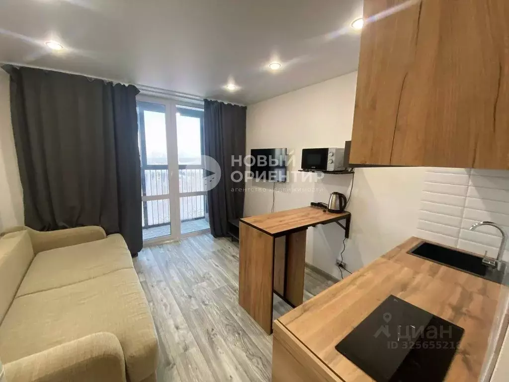 Студия Свердловская область, Екатеринбург Уктус жилрайон, Светлый мкр, ... - Фото 2