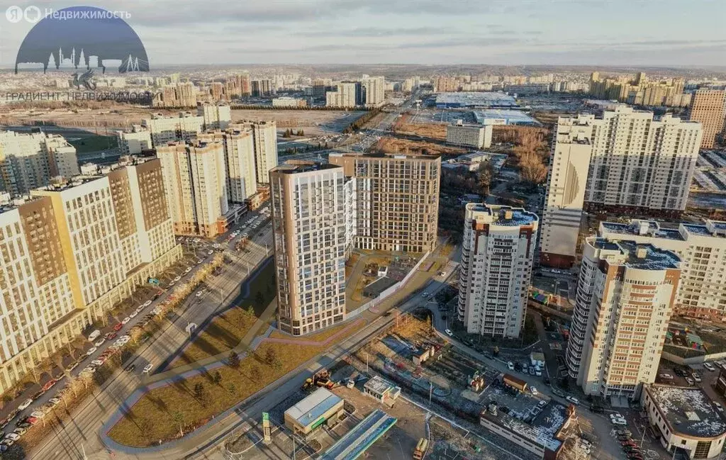 1-комнатная квартира: Казань, улица Аделя Кутуя, 3 (53.7 м) - Фото 2