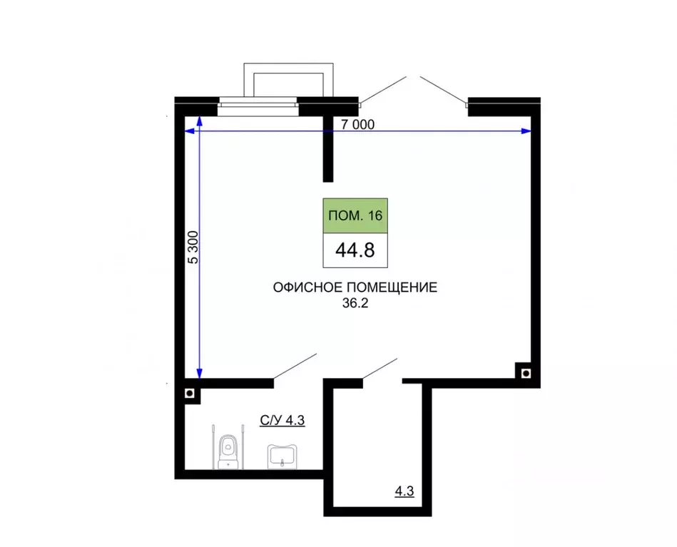 Торговая площадь в Краснодарский край, Краснодар ул. Летчика ... - Фото 2