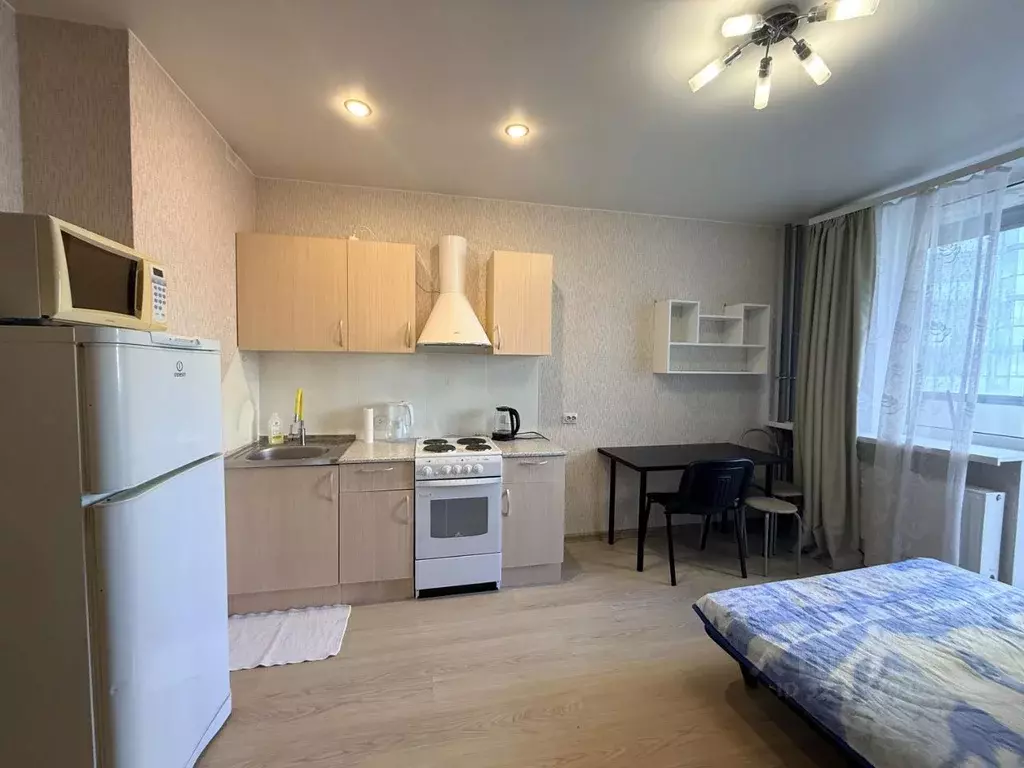 Студия Ленинградская область, Мурино Всеволожский район, бул. ... - Фото 2