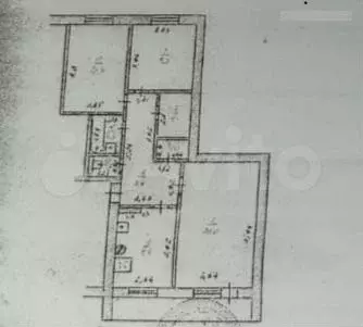 3-к. квартира, 68,8 м, 1/2 эт. - Фото 0
