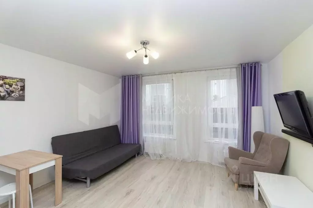 Студия Тюменская область, Тюмень ул. Виктора Тимофеева, 9 (27.0 м) - Фото 2