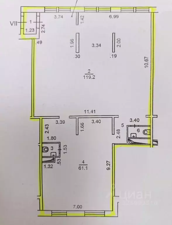 Торговая площадь в Москва Петрозаводская ул., 18К1 (192 м) - Фото 2