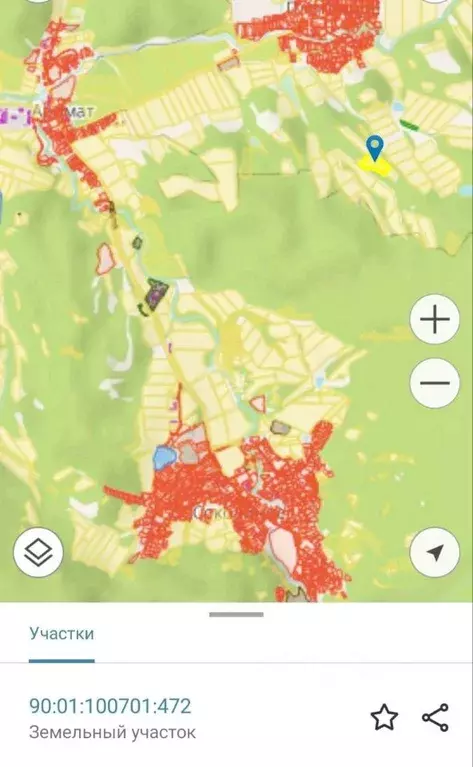 Участок в Крым, Бахчисарайский район, Зеленовское с/пос, с. Плотинное  ... - Фото 1