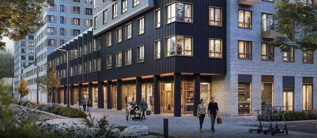 1-к кв. Москва Кронштадтский 9 жилой комплекс, 11.3 (42.0 м) - Фото 2