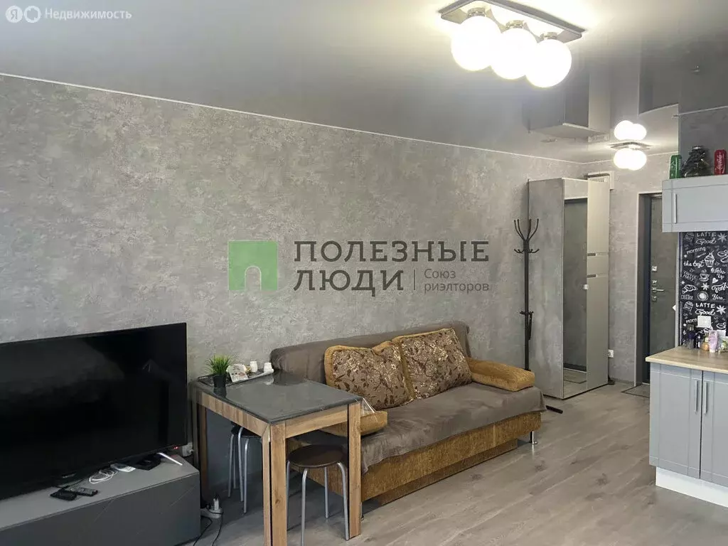 Квартира-студия: Ижевск, проспект Конструктора М.Т. Калашникова, 11к2 ... - Фото 2