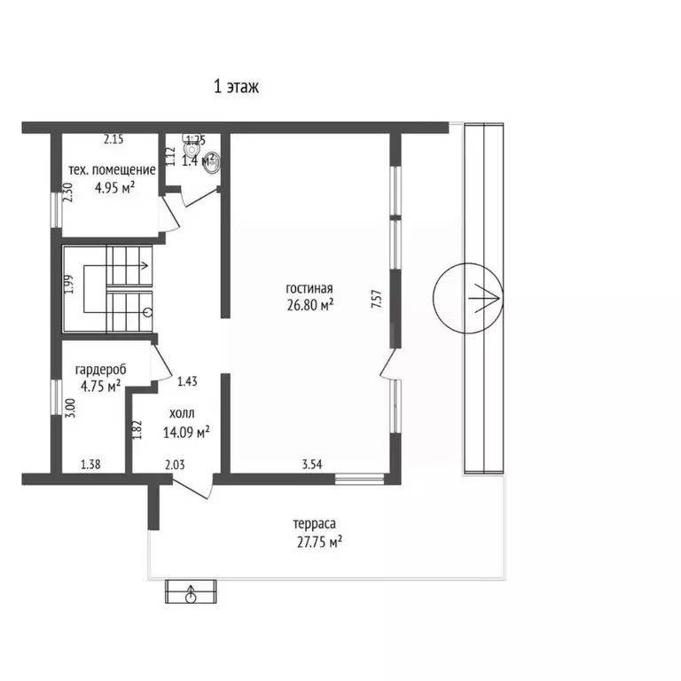 Дом в Ярославская область, Ярославский муниципальный округ, д. Малые ... - Фото 2