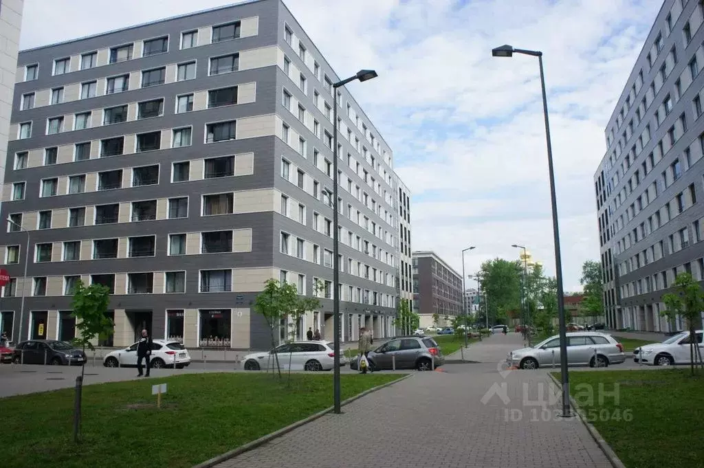 Студия Санкт-Петербург Кременчугская ул., 9К2 (45.0 м) - Фото 1