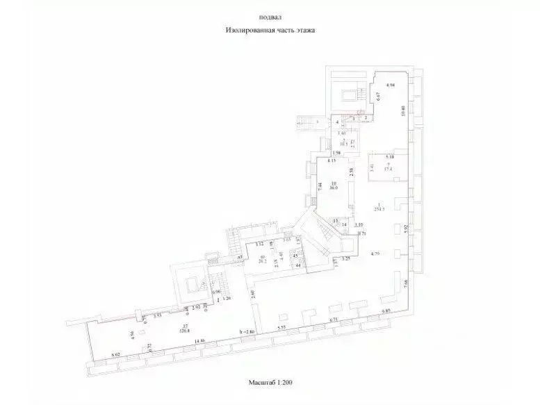 Помещение свободного назначения в Москва Долгоруковская ул., 5 (286 м) - Фото 2