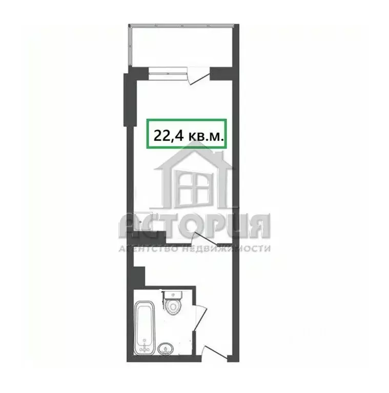 Студия Красноярский край, Красноярск Караульная ул., 39А (22.4 м) - Фото 0