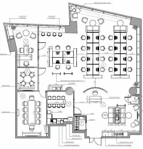 Помещение свободного назначения в Москва Новоданиловская наб., 12 (241 ... - Фото 2