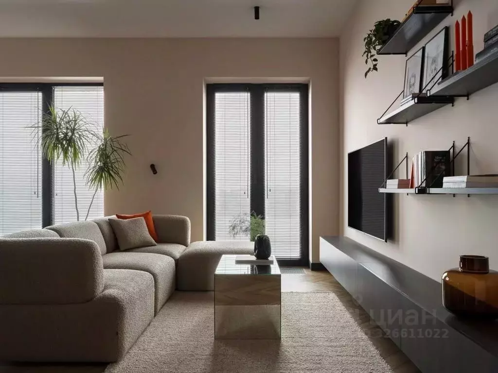 2-к кв. Санкт-Петербург наб. Макарова, 58 (80.0 м) - Фото 2