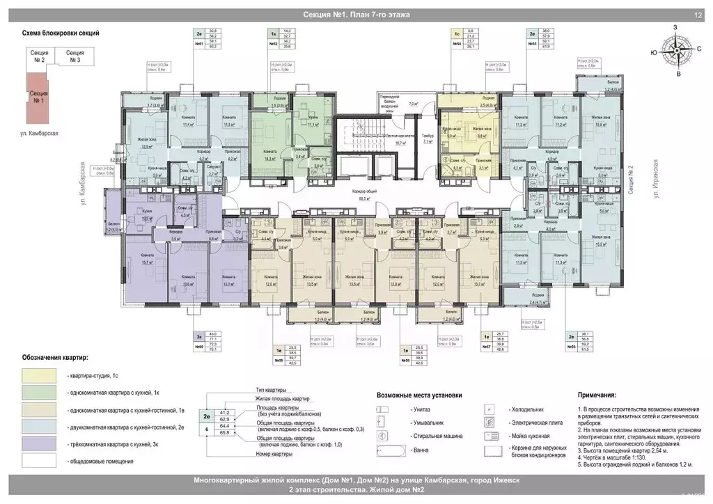 1-к кв. Удмуртия, Ижевск Игринская ул. (34.2 м) - Фото 2