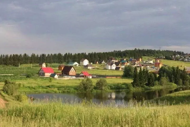 Участок в Пермский край, Пермский муниципальный округ, д. Болгары  ... - Фото 2