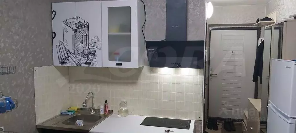 Студия Тюменская область, Тюмень ул. Новоселов, 107к2 (17.0 м) - Фото 1