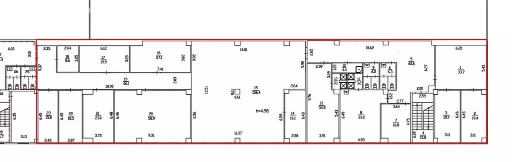 Офис (647 м) - Фото 1