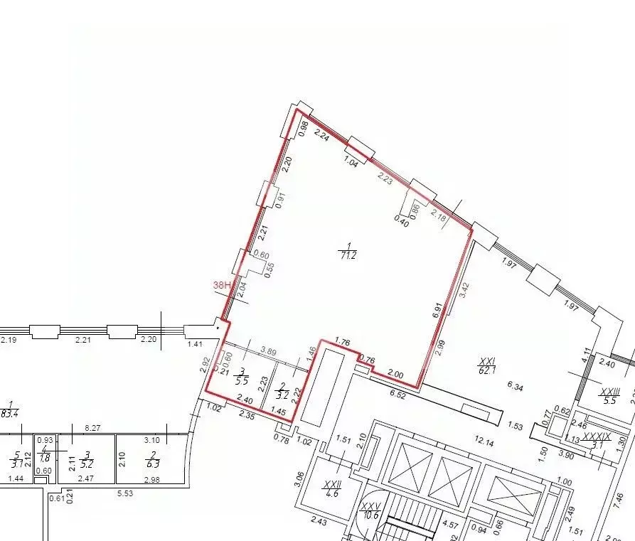 Помещение свободного назначения в Москва Нагатинская наб., 10А (80 м) - Фото 2