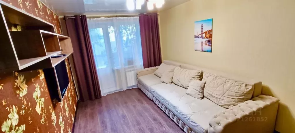 1-к кв. Ханты-Мансийский АО, Сургут Студенческая ул., 7 (33.3 м) - Фото 0