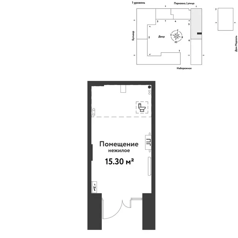 Торговая площадь (15.3 м) - Фото 2