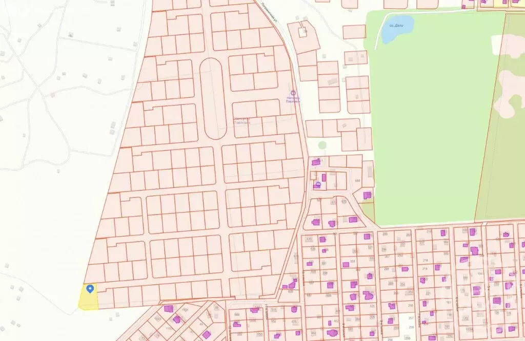 Участок в Павловск, территория Грачёвка, Пограничная улица (18.6 м) - Фото 1