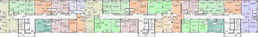 2-к кв. Нижегородская область, Нижний Новгород Кузнечиха Город жилой ... - Фото 1