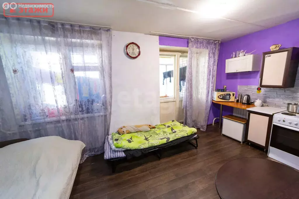 1к в -комнатной квартире (21.8 м) - Фото 1