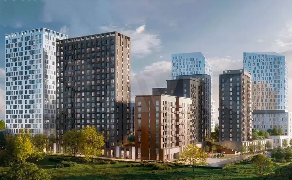 Квартира-студия, 28,1 м, 6/19 эт. - Фото 1