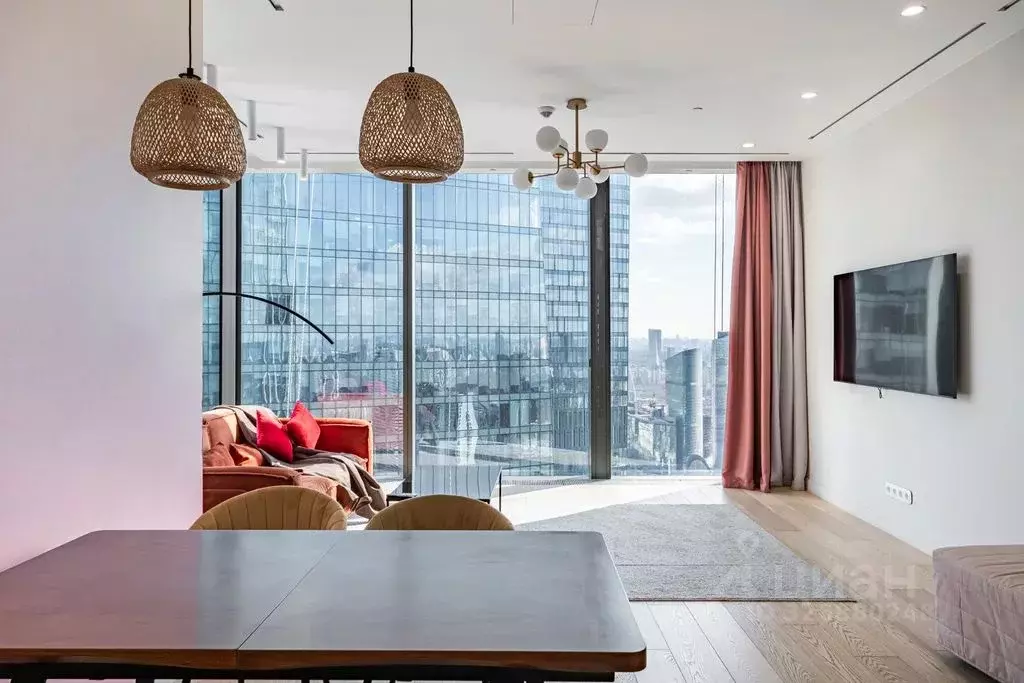 2-к кв. Москва 1-й Красногвардейский проезд, 22с1 (90.0 м) - Фото 1