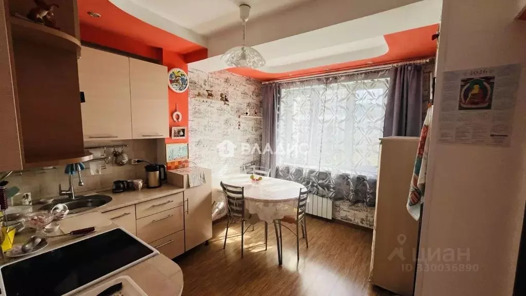 4-к кв. Бурятия, Улан-Удэ ул. Калашникова, 11ск2 (98.6 м) - Фото 2