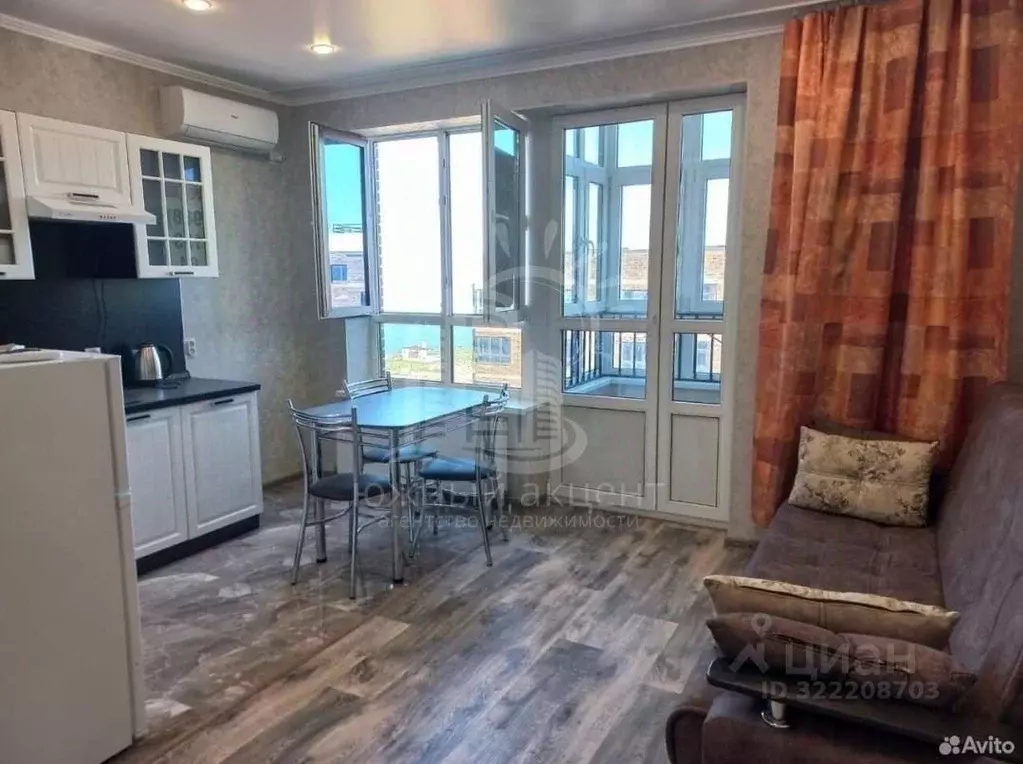 Студия Краснодарский край, Анапа ул. Ивана Голубца, 147 (27.0 м) - Фото 1